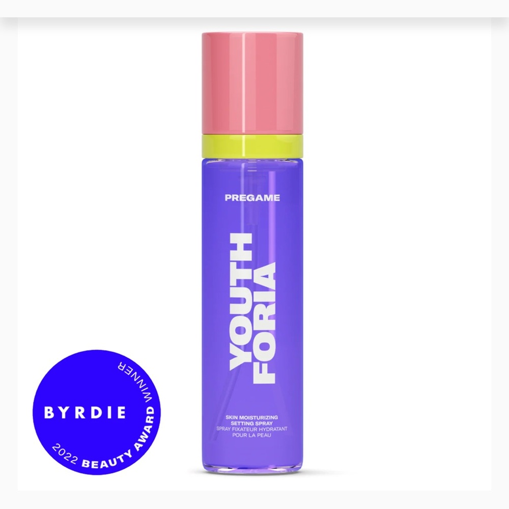 💎 Youth Foria Pregame Skin Moisturizing Setting Spray Full-Size New In Box